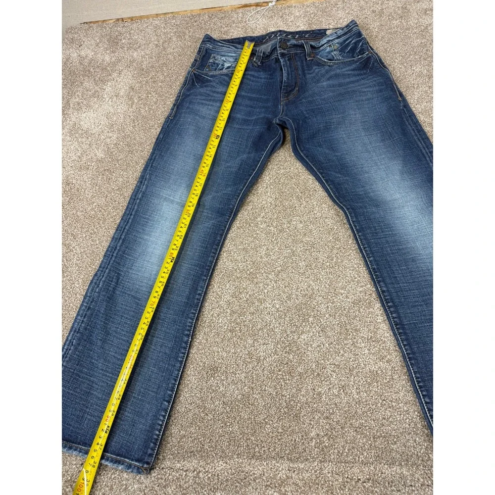 Y2K Mavi Josh Low Rise Easy Bootcut Jeans Mens 33x30 Medium Wash Denim Grunge